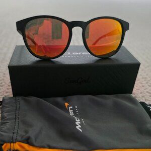 NEW SUNGOD SIERRAS SUNGLASSES MCLAREN SPECIAL EDITION BLACK/FIRE
